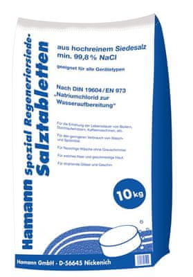 Salinen Tablesol sol za omekšavanje vode, 10 kg