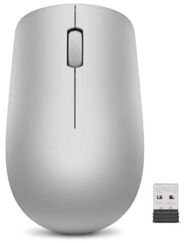 Lenovo 530 Wireless Mouse bežični miš, Platinum Grey (GY50Z18984)