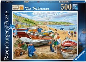 Ravensburger slagalica 164141 Ribar, 500-dijelna