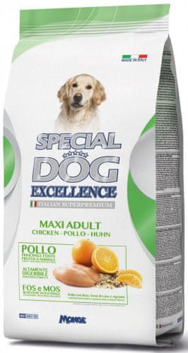 Special dog Excellence Adult Maxi suha briketirana hrana za pse, 12 kg
