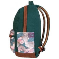 Target Canvas Floral ruksak, zeleni