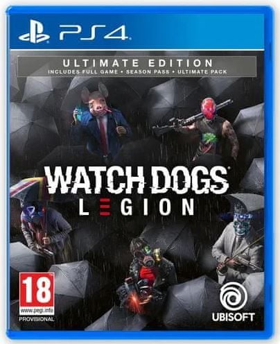 Ubisoft Watch Dogs: Legion - Ultimate Edition igra (PS4)