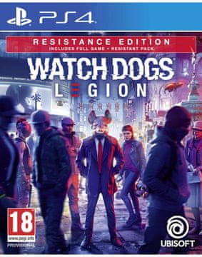 Ubisoft Watch Dogs: Legion - Resistance Edition Day1 igra (PS4)