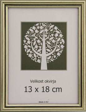 Karako Foto okvir 13x18 cm, plastika, stolni, zidni, 56 srebrni