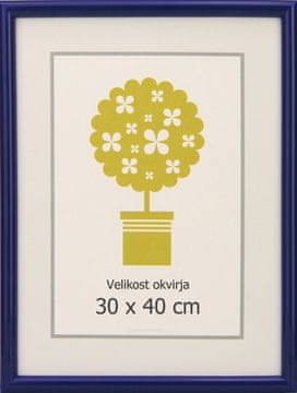 Karako Okvir za fotografiju 30x40 cm, plastika, zidni, 95 plavi