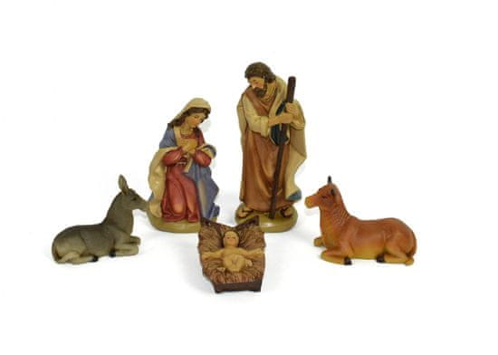 DUE ESSE božićni komplet, 5 figurica za jaslice, 4 - 11 cm