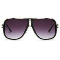 NEOGO Calvin 8 sunčane naočale, Glossy Black / Silver