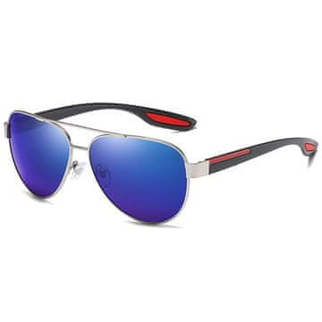 NEOGO Shawn 5 sunčane naočale, Silver / Blue