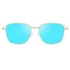NEOGO Corburn 4 sunčane naočale, Gold / Blue