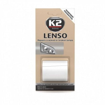 K2 traka za popravak farova Lenso, Transparent