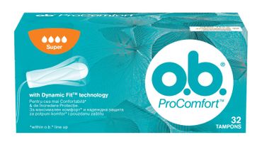 O.b. Pro Comfort tamponi, Super, 32 komada