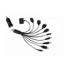Goodyear auto punjač + USB kabel (10u1)