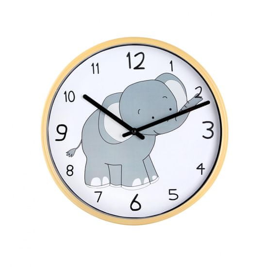 Toro Slon okrugli zidni sat, 25,5 cm
