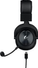 Logitech G PRO X Wireless bežčne gaming slušalice, 7.1, Lightspeed