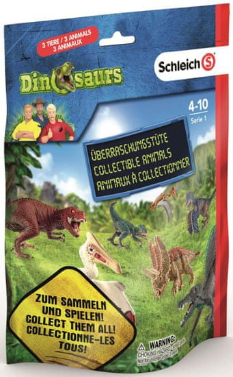 Schleich Vrećica iznenađenja - mini dinosauri L, serija 1