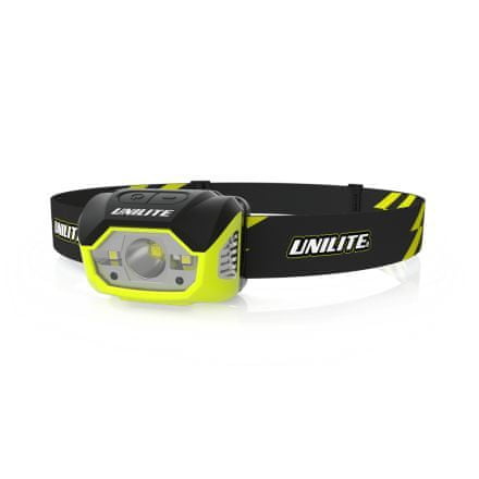 Unilite naglavna svjetiljka, 475 lm, senzor