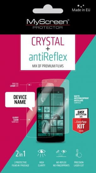 MyScreen Protector AntiReflex + Crystal zaštitna folija za Huawei P10, 2 komada