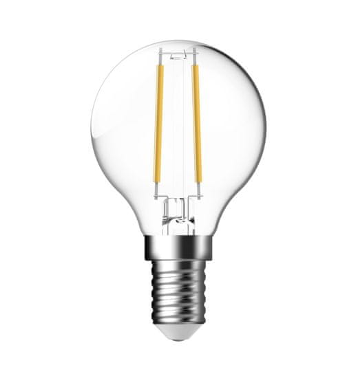 Tungsram Filament LED žarulja, kuglica, 4,5 W, E14
