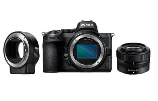 Nikon Z5 KIT 24-50 + FTZ brezzrcalni fotoaparat + objektiv + FTZ