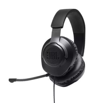 JBL Quantum 100 Gaming slušalice, crne