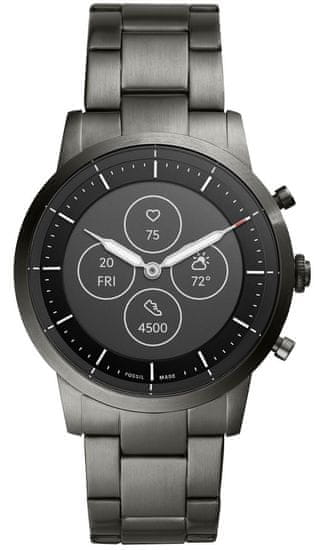 Fossil FTW7009 Hybrid Watch M Smoke Steel
