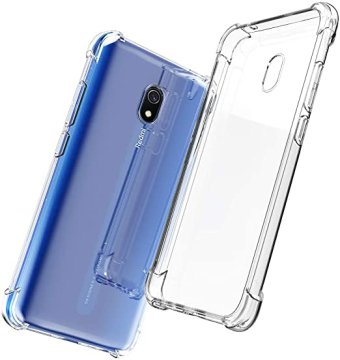 Antishock maska za Xiaomi Redmi 8A, silikonski, prozirna