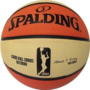 Spalding WNBA Outdoor lopta za košarku, replika, vel. 6