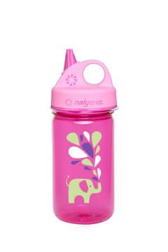 Nalgene Grip-N-Gulp boca, 350 ml, roza, slon