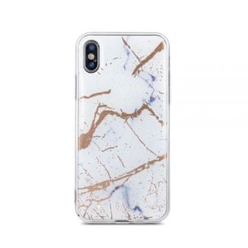 Mramor maska za Samsung Galaxy Note 10 Lite N770 / Galaxy A81 A815, silikonska, bijela