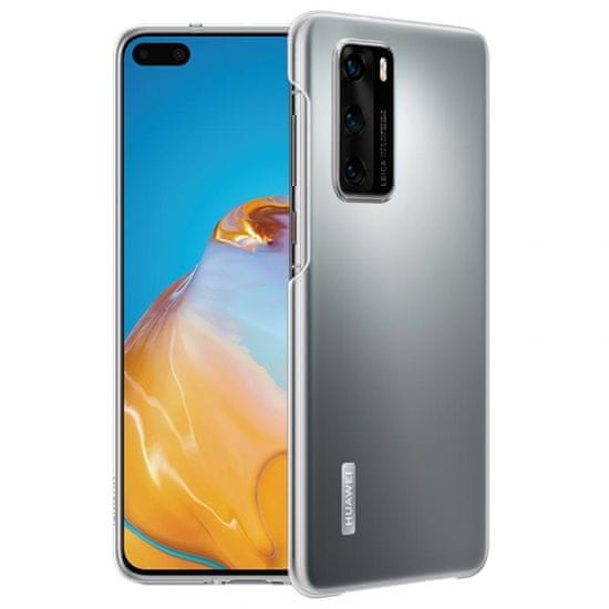 Huawei P40 maska, silikonska, prozirna