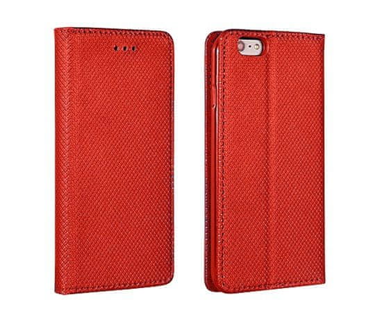 Havana maska za Samsung Galaxy S20 G980, preklopna, magnetna, crvena