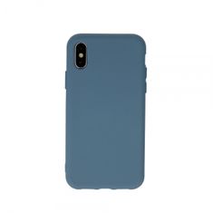 futrola za Samsung Galaxy A20e A202, silikonska, mat sivo-plava