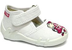 Ren But papuče za djevojčice 13-105_P-0617, 19, bijele