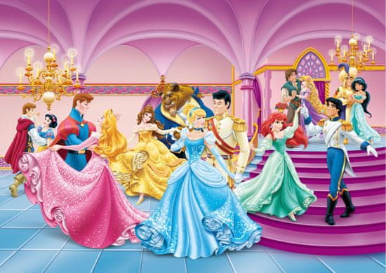 AG Design fototapeta Disney princeze plešu, 255 x 180 cm, 2 komada