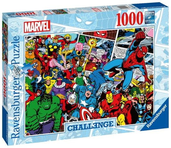 Ravensburger slagalica 165629 Marvel izazov, 1000-dijelna