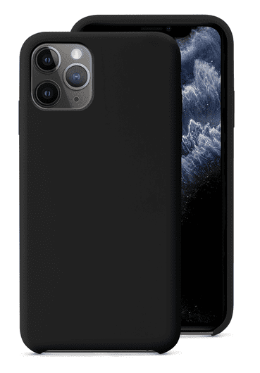 EPICO Silicone Case maska za iPhone 12 Mini (5,4"), crna
