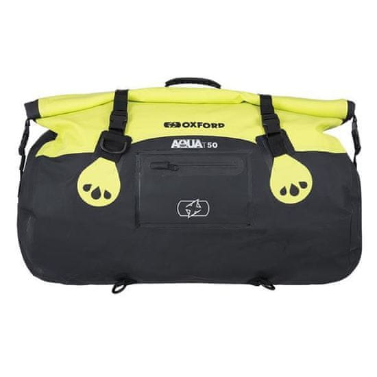 Oxford Aqua T-50 Roll Bag torba, siva/fluo
