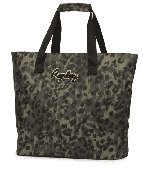 Replay Girl torba na rame, 36x37x15 cm, Leopard