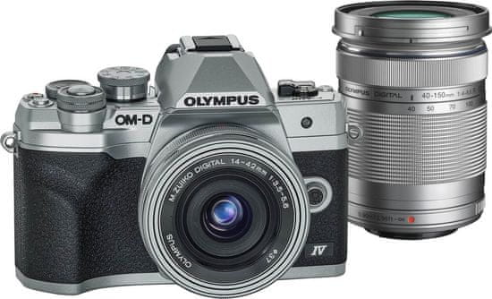 Olympus E-M10 Mark IV fotoaparat + 14-42 EZ + 40-150