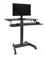 VonHaus Sit-Stand podesivi stol, crna (VONTV-3000168)