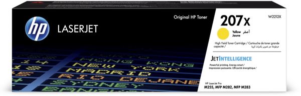  HP 207X Laser Toner za Color Laserjet M255, žuti 