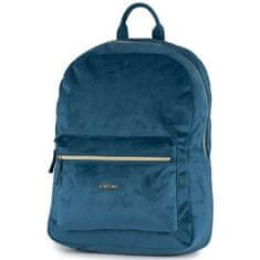 SuperTrash ruksak, 40 x 28 x 14 cm, školski, baršunasto plavi