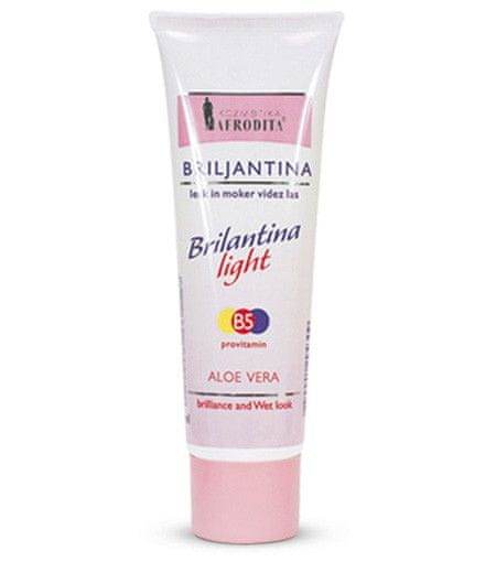 Kozmetika Afrodita briljantina za kosu, Light, Wet Look, 125 ml