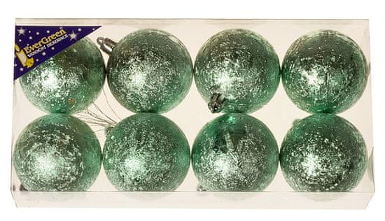 EverGreen Božićne kuglice, 8x, 6 cm3