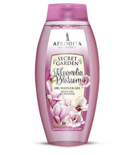 Kozmetika Afrodita gel za tuširanje, Magnolia Blossom, masna, 250 ml