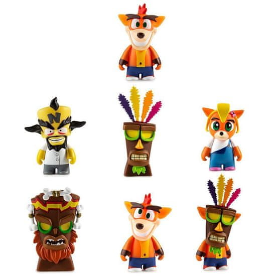 Kidrobot Crash Bandicoot Mini Series figurica, 8 cm