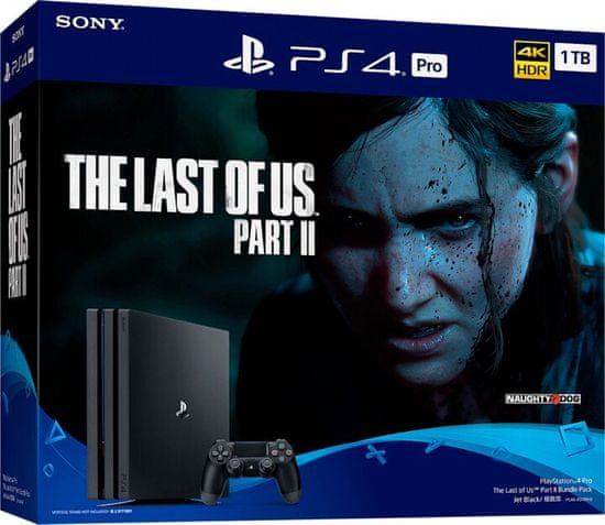 Sony PlayStation 4 Pro igraća konzola, 1 TB + igra The Last of Us Part II