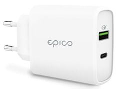 EPICO punjač 36W PD+QC Charger 9915111100020, bijela