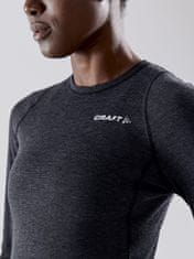 Craft ženski set Core Wool Merino Black Melange, M