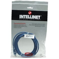 Intellinet CAT5e UTP patch kabel, mreža, veza, 1 m, plava